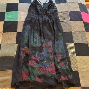Vivienne Tam black silk dress size 0